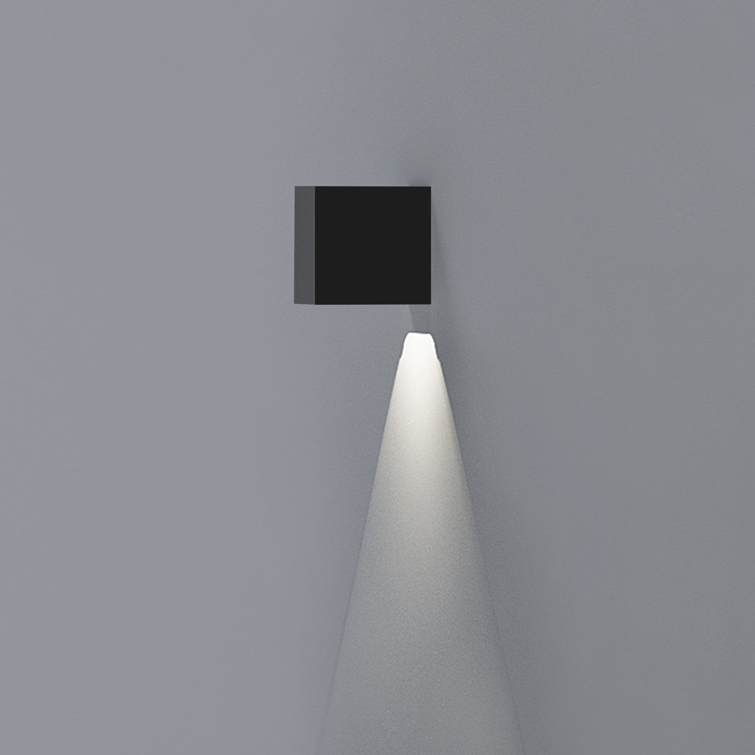 ACB Hamal Aplique 16/2081 Antracita Texturado, LED COB 9W 3000K 811lm, CRI80 IP65, LED integrado A2081000GR