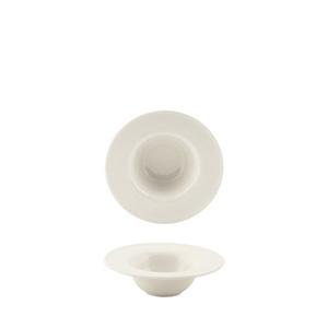 SUMMA Valet Gourmet Platillo Hondo 11 cm, Colección Valet Gourmet, Blanco Marfil (6 Unidades)