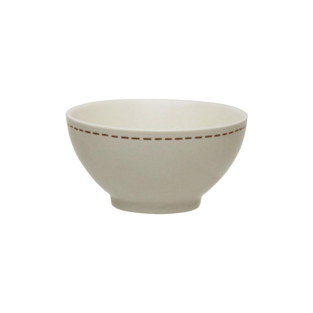 Avet Bol de Stoneware 645 ml de Diámetro 14,5 cm y Altura 6,5 cm, Colección Stitch Savannah - 6 Unidades
