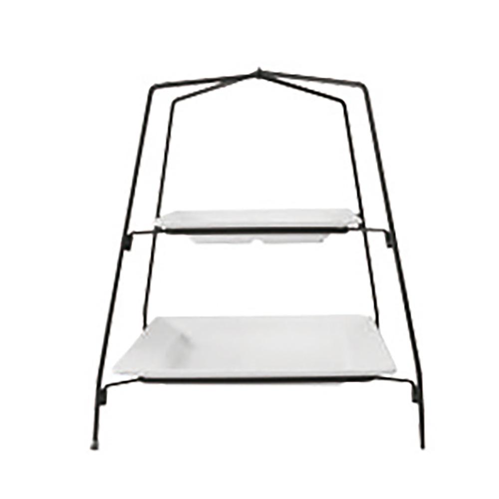 1946 Soporte para Fuentes de Acero Pintado Medidas 37,5x37,5x44,9 cm Compatible con Fuentes E1016-13-IV/BK y E1016-10-IV/BK