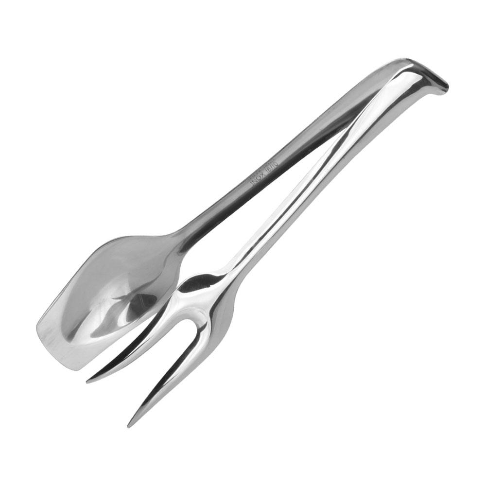 1946 Pinzas para Carne Acero Inoxidable 18/10 de 23 cm - Manipulación Fácil y Delicada, Ideal para Roast Beef - Colección 700 Line