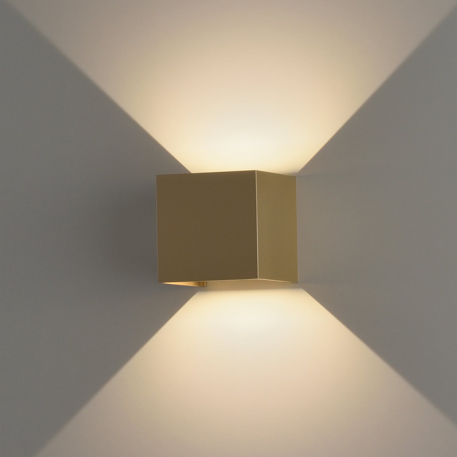 ACB Kendo Aplique 16/2032-10 Oro Técnico, LED COB 2x6W 3000K 850lm, CRI90 IP65 A203210O