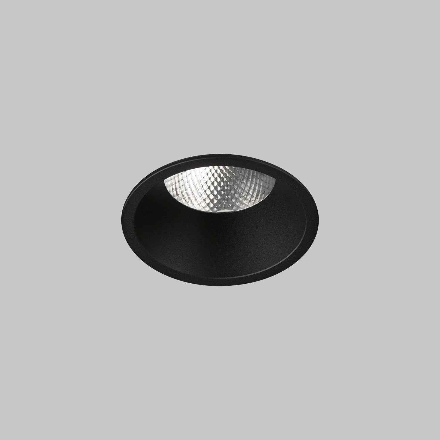 ACB Kidal Empotrable 3771/10 Negro Texturado, LED COB 13W 2700K 1160lm, CRI90 I IP44/IP20, LED integrado E377119N