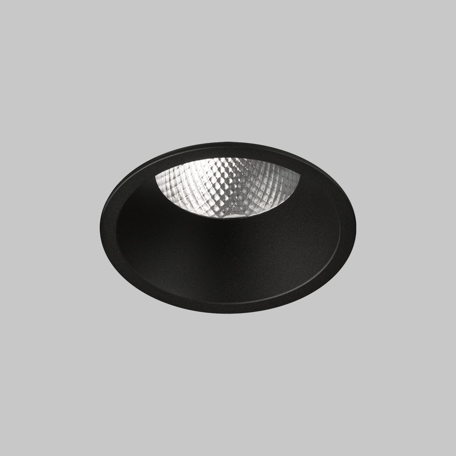 ACB Kidal Empotrable 3771/13 Negro Texturado, LED COB 20W 4000K 1988lm, CRI90 I IP44/IP20, LED integrado E3771310N