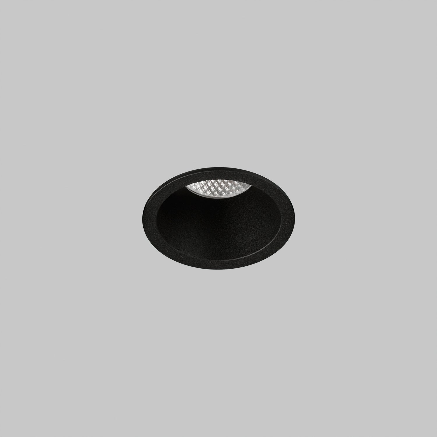 ACB Kidal Empotrable 3771/6 Negro Texturado, LED COB 5W 3000K 540lm, CRI90 I IP44/IP20, LED integrado E3771200N