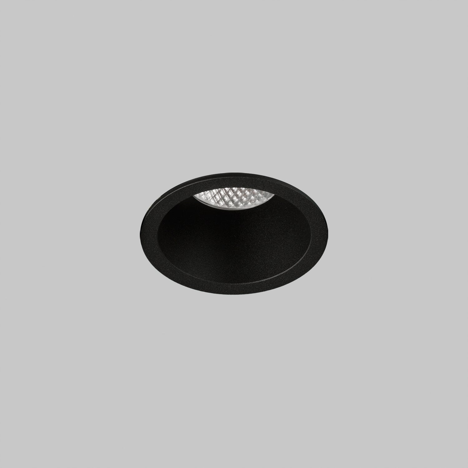 ACB Kidal Empotrable 3771/8 Negro Texturado, LED COB 7W 4000K 730lm, CRI90 I IP44/IP20, LED integrado E377101N