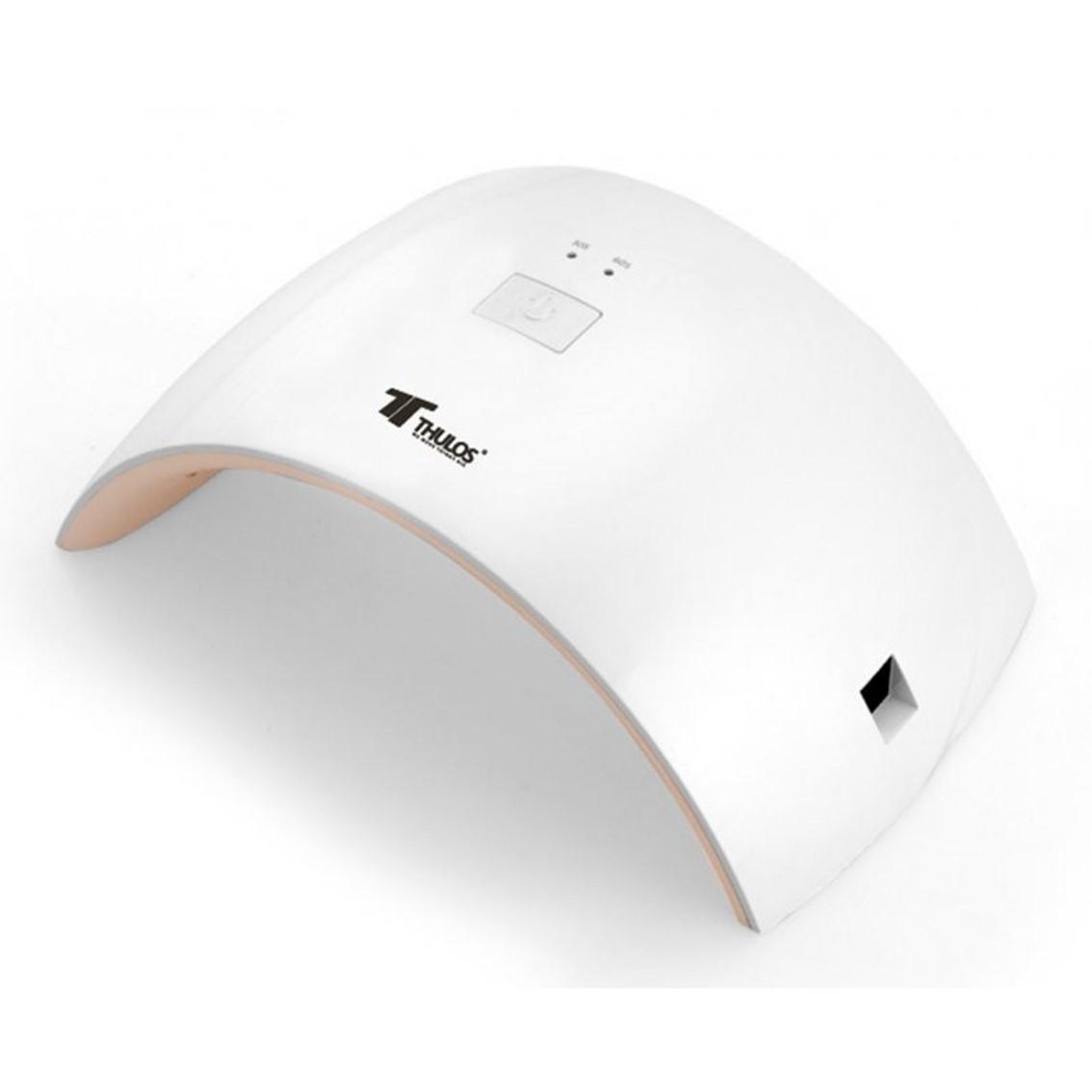 Thulos Secador de Uñas TH-HW012 con LED, Sensor Infrarrojo, 24W, Temporizador 30s/60s