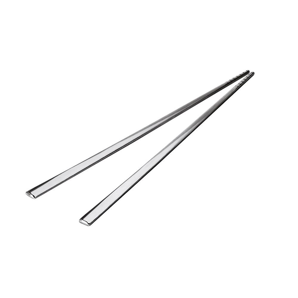 Abert Set de 6 Palillos para Sushi de Acero Inoxidable 18/10, 226 mm, Apto para Lavavajillas