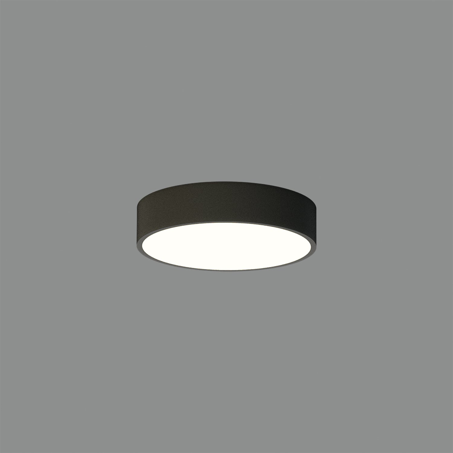 ACB London Plafón 3760/20 Negro Texturado, LED 12W 3000K 840lm, CRI90 , LED integrado P376020N