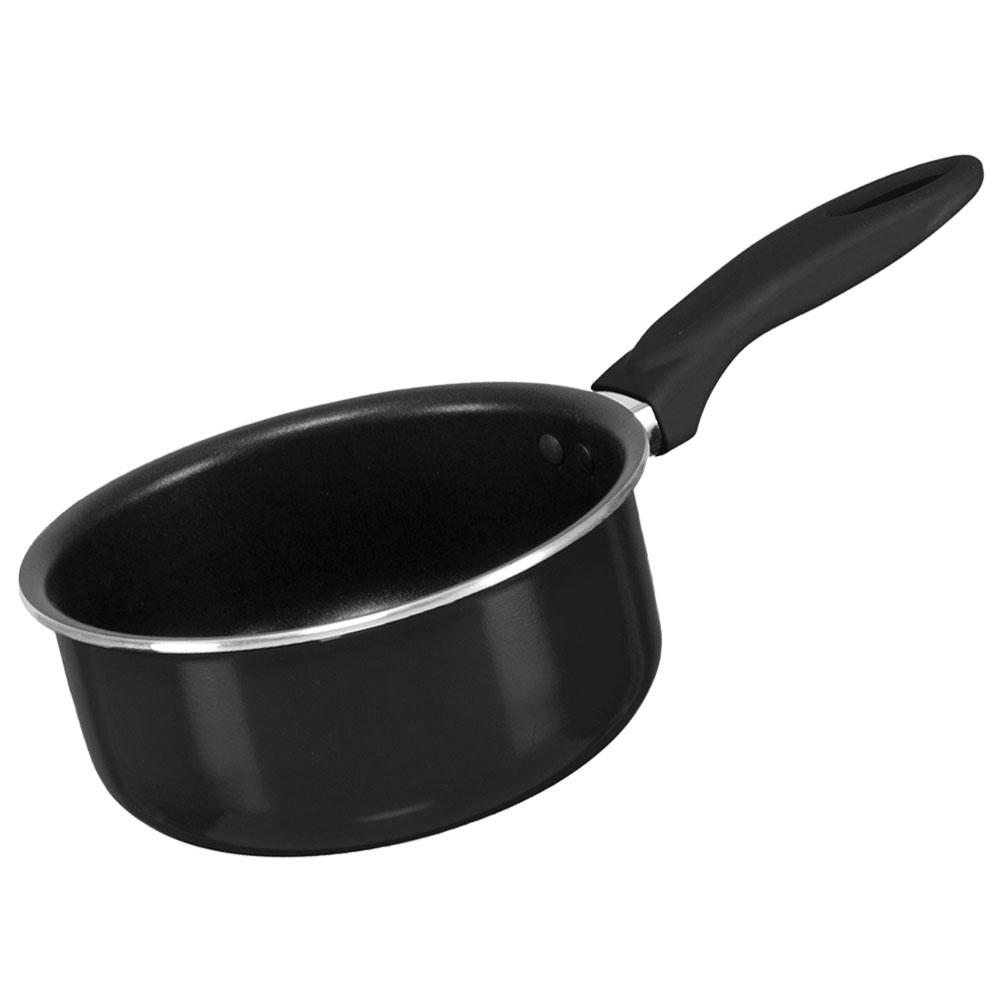 Cuisy Cazo Inducción Surtido Aluminio Anti-adherente 18 cm para Todo Tipo de Cocinas Mango Soft Touch