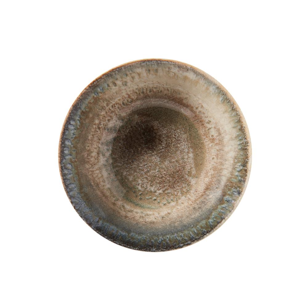 Avet Bol de Stoneware Colección Crater - Juego de 12 Cuencos de Cocina para Presentación y Servir Alimentos, Diámetro 14 cm