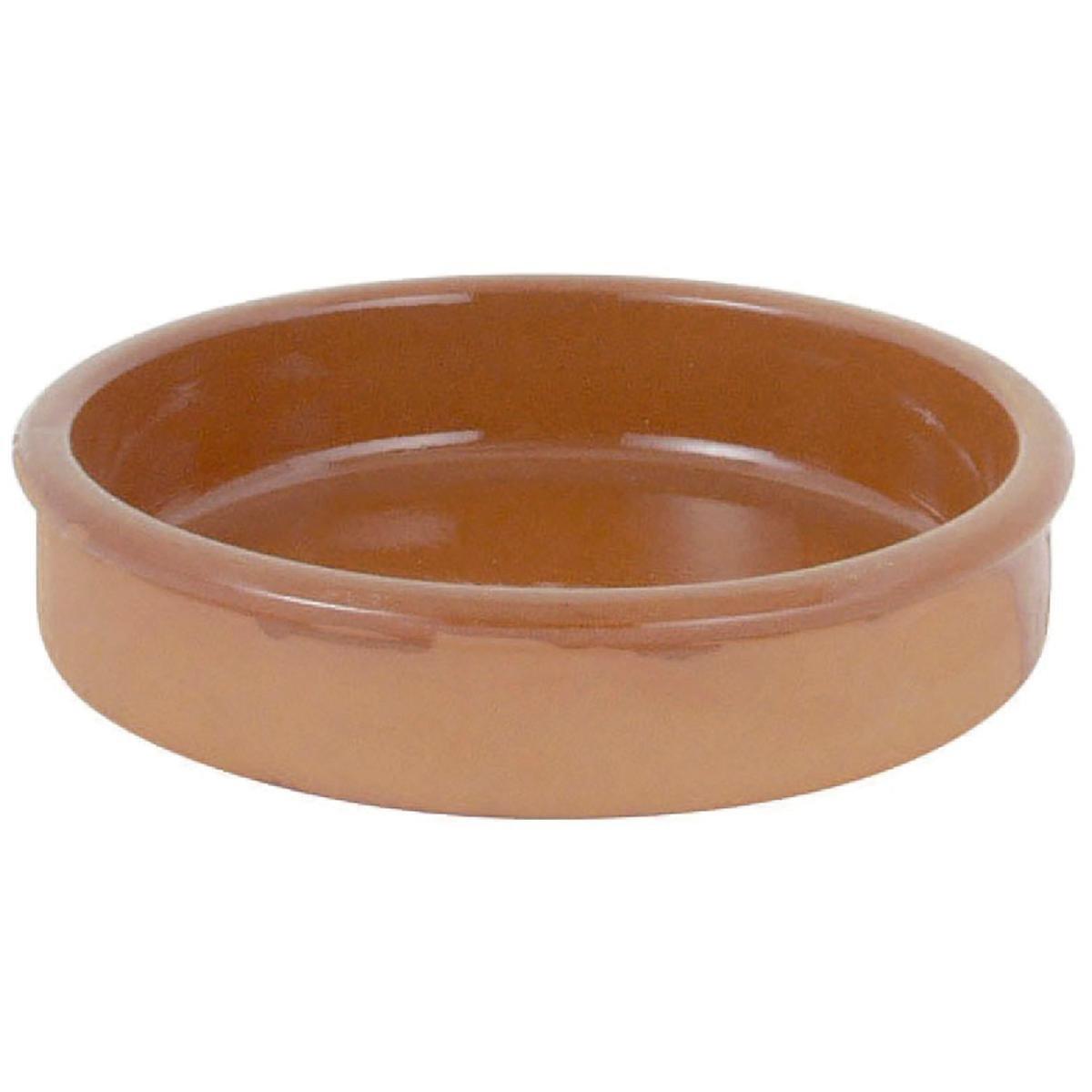 Cazuela de Barro Modelo Clásico 10 cm - Set 24 Unidades - Apta para Vitrocerámica, Inducción, Gas y Eléctrica - Fabricada en España