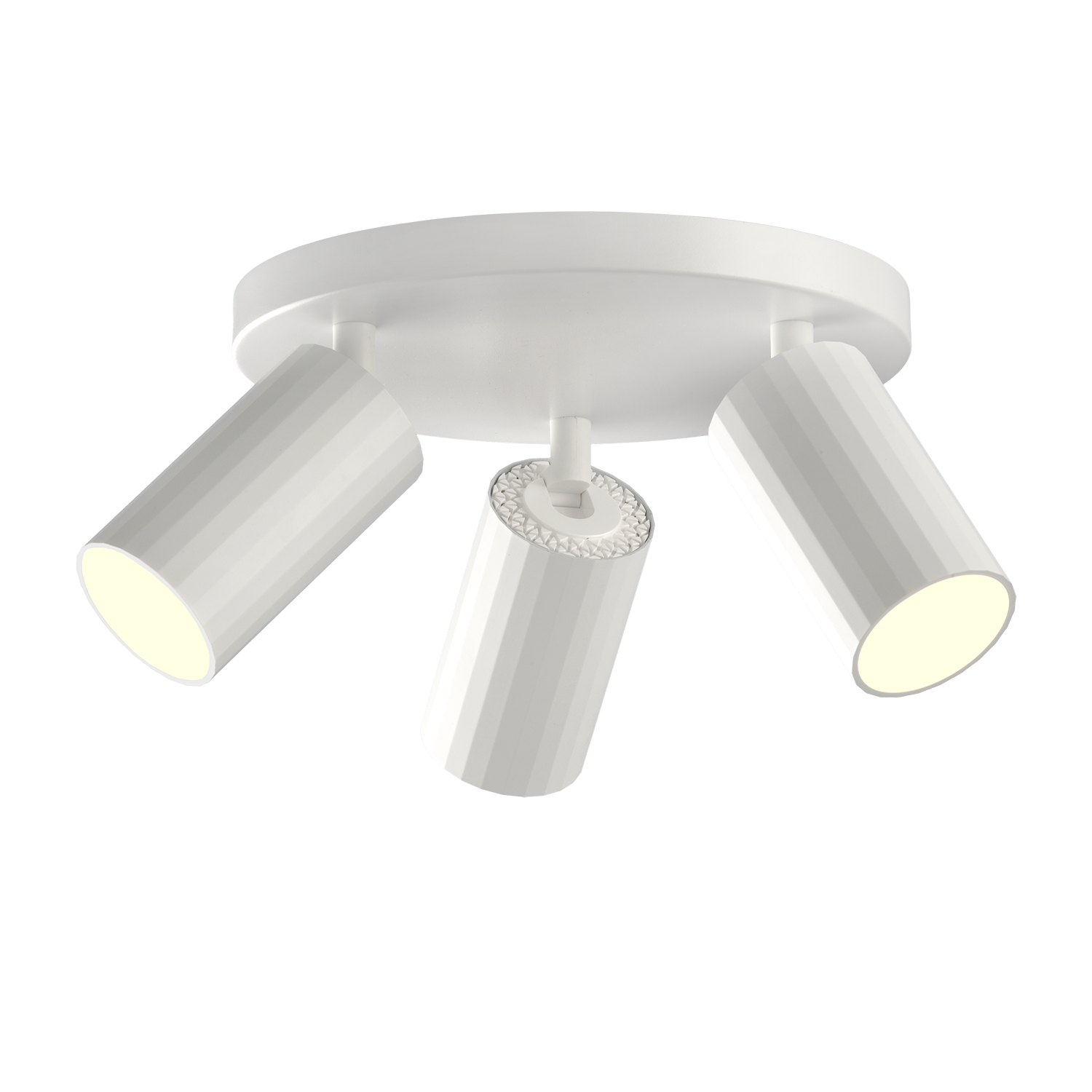 ACB Modrian Plafón 3951/P3 Blanco, LED GU10 3x8W, , Orientable P3951280B