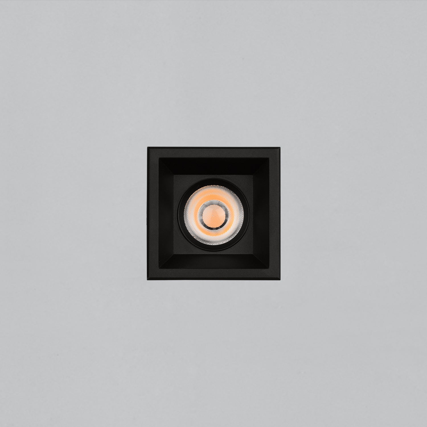 ACB Move Empotrable 3984/6 Cuadrado Negro Texturado, LED COB 5W 3000K 415lm, CRI90 I IP44/IP20, LED integrado E3984001N