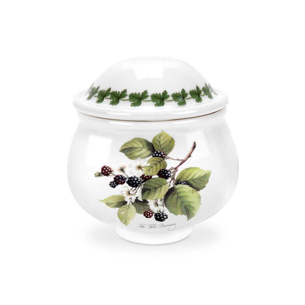 Portmeirion Azucarero de Cerámica con Tapa, 260 ml, Colección Pomona