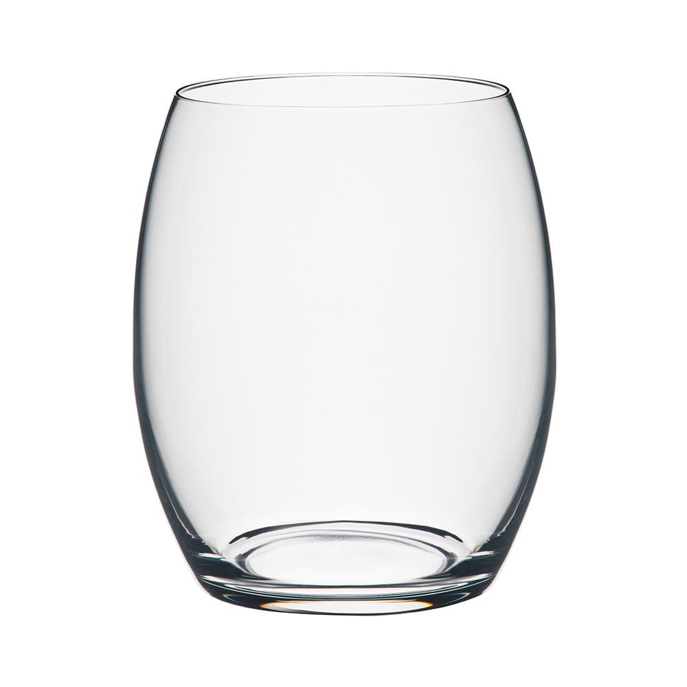 Rona 15 Vaso Bajo 350 ml Colección Ratio para Restauración, Bordes Láser, 95 mm Altura, 80 mm Diámetro, Pack 6 Unidades