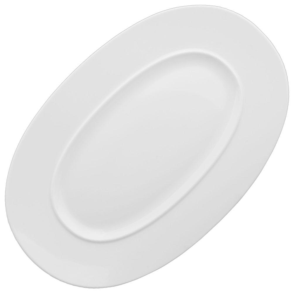 Avet Fuente Oval para Servir de Porcelana 42 cm Colección Galaxy - Pack de 2 Unidades