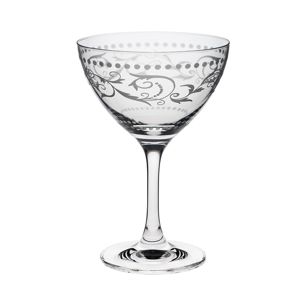 Rona 08 Copa Cóctel Classic Cocktail 250 ml (6 Unidades) - Altura 144 mm, Diámetro 98 mm