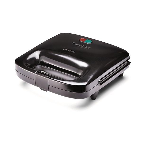 Ariete 1982 Sandwichera Toast&Grill Compact con Placas Antiadherentes y Asa de Tacto Frío para Sándwiches y Hamburguesas