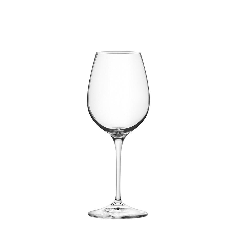 Rcr Cristalleria IT Copa de Vino Colección Invino 450 ml, Set de 12 Unidades, Cristal Reciclable, Apta Lavavajillas, Extra Resistente
