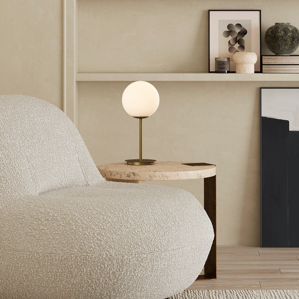 ACB Parma Sobremesa 3946/18 Oro Viejo Mate/Opal, LED E27 15W, I, (E27 max. Ø45 mm) S3946080O