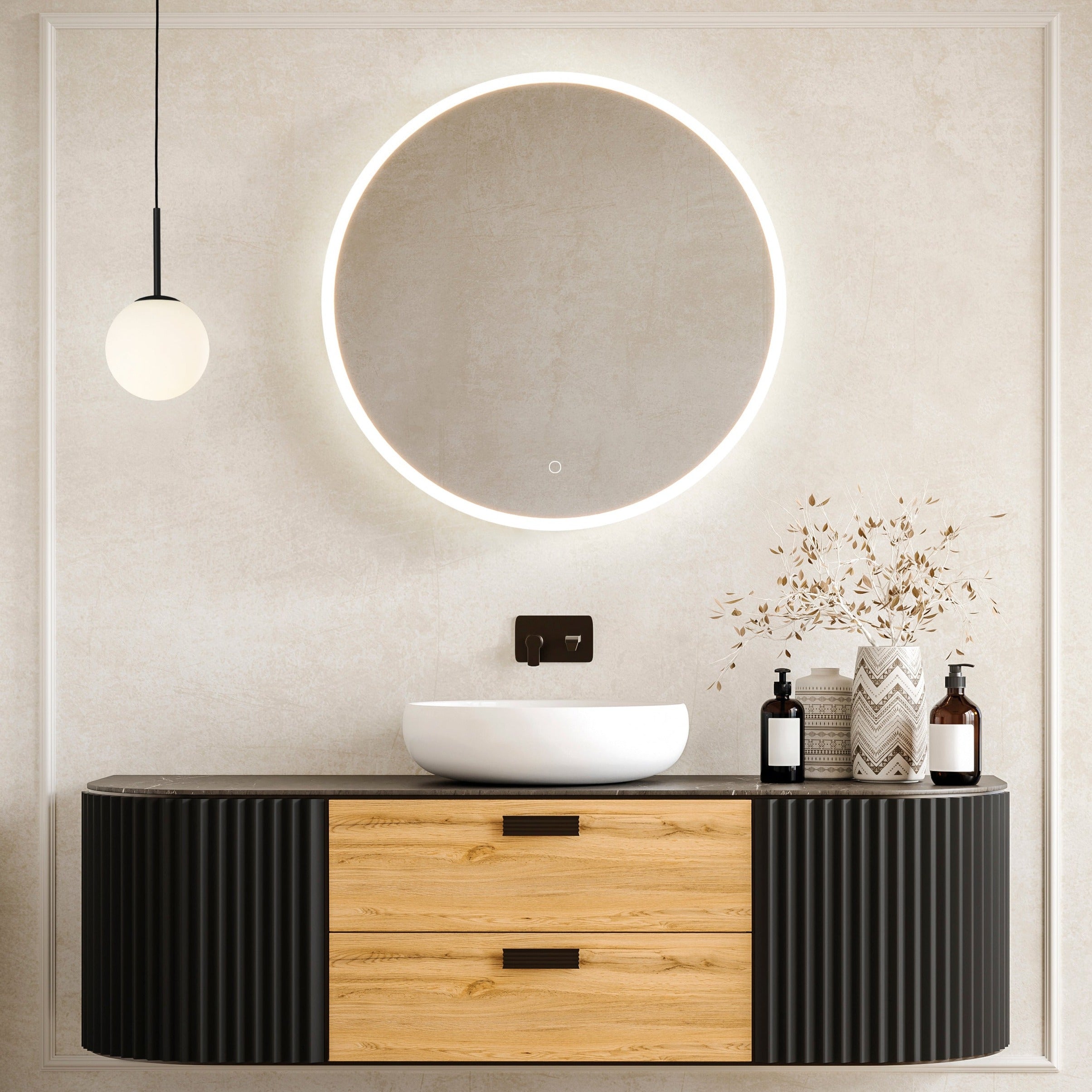 ACB Petra Espejo LED interruptor táctil A380420LB