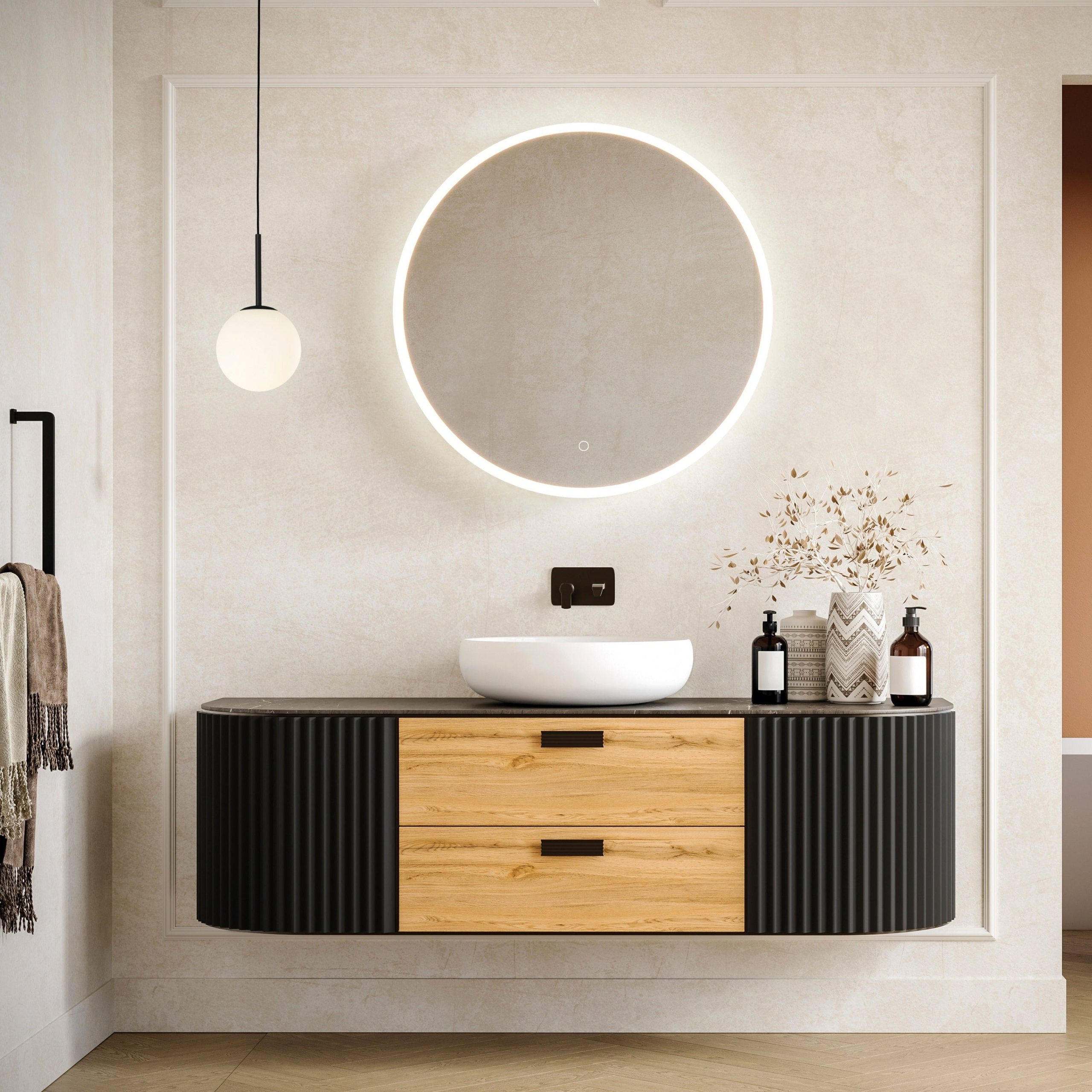 ACB Petra Espejo LED interruptor táctil A380430LB