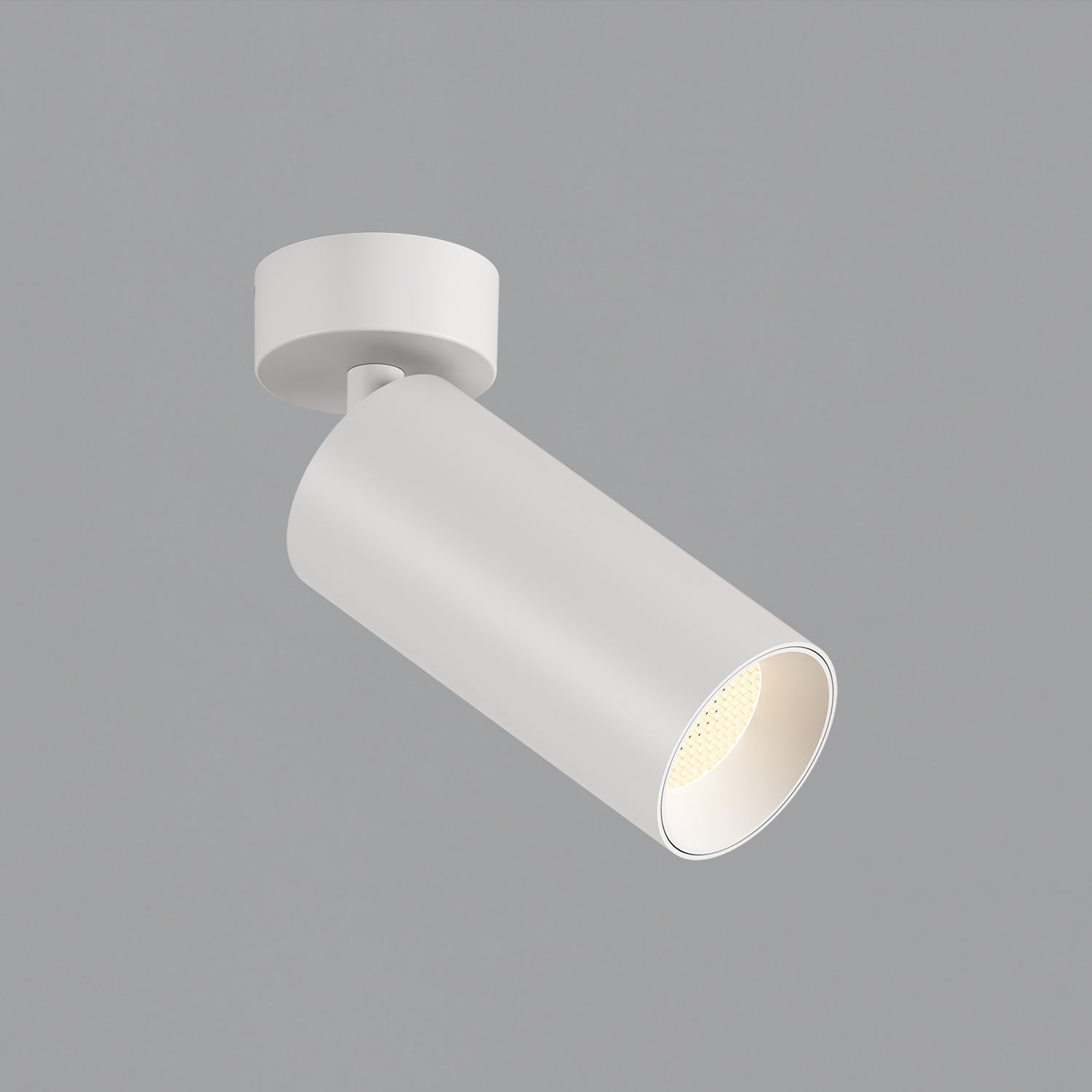 ACB Pipe Foco 3986 Blanco Texturado, LED COB 12W 3000K 1240lm, CRI90 , LED integrado, Orientable F3986000B
