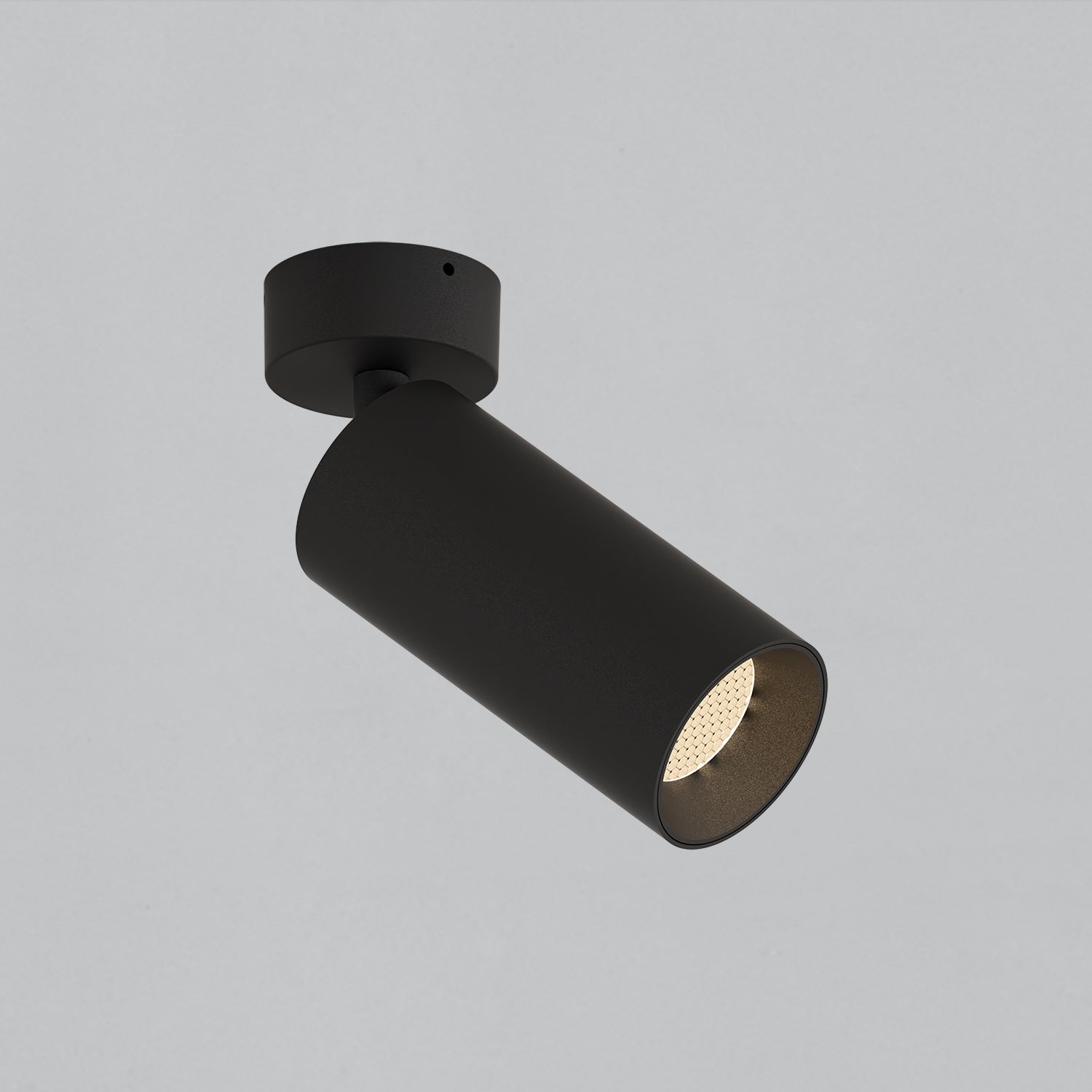 ACB Pipe Foco 3986 Negro Texturado, LED COB 12W 3000K 1240lm, CRI90 , LED integrado, Orientable F3986000N
