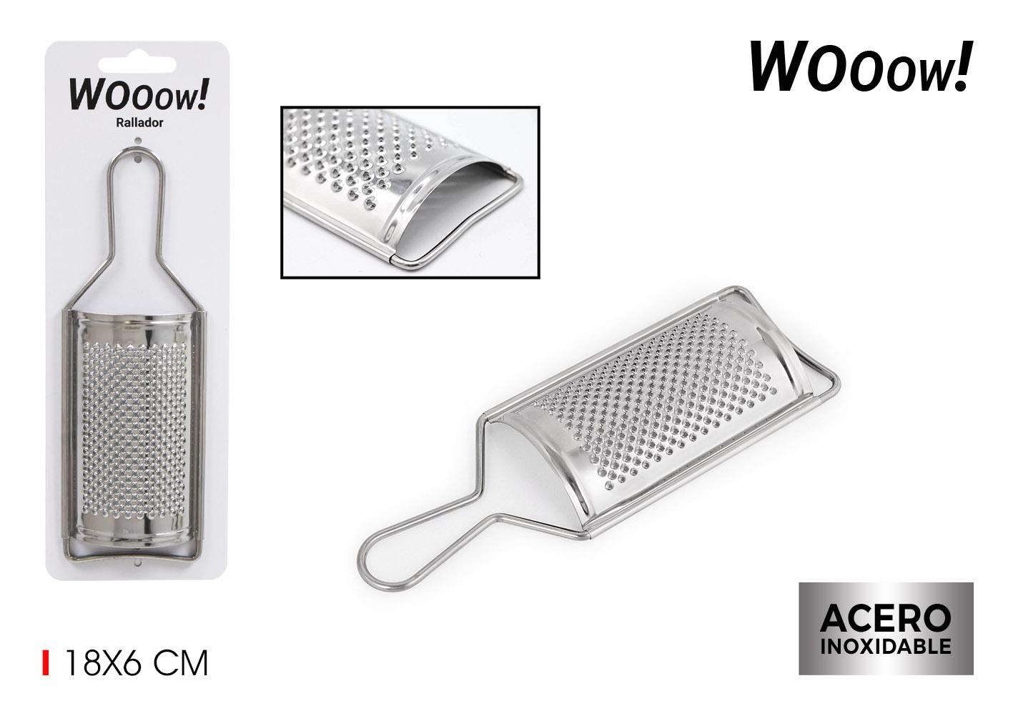Privilege Rallador Curvo de Acero Inoxidable de 18 cm (48 Unidades)