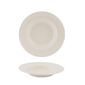 SUMMA Valet Plato Hondo 23.5 cm, Marfil (6 Unidades)