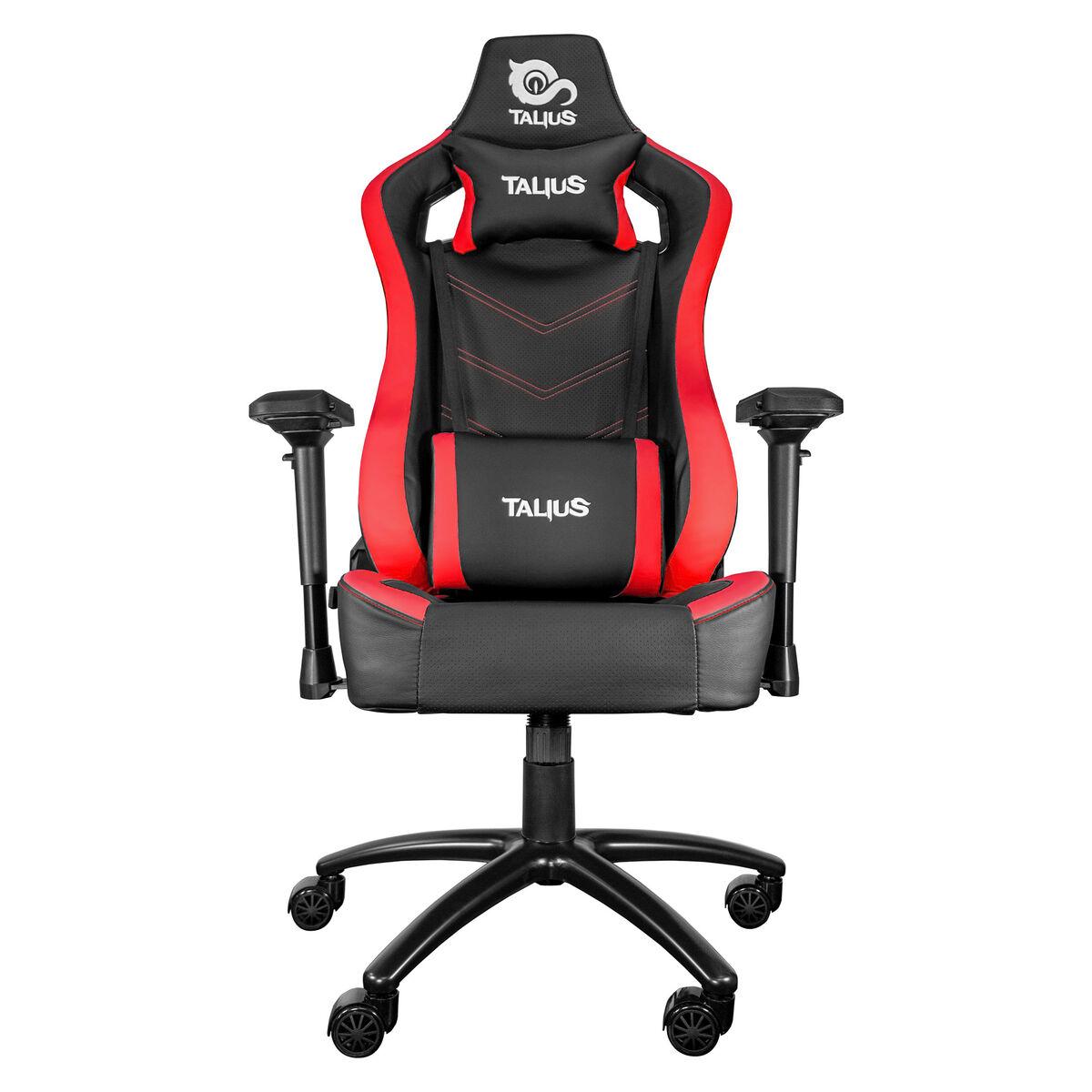 Talius silla Vulture gaming negra/roja butterfly, base nylon, ruedas nylon, 4D