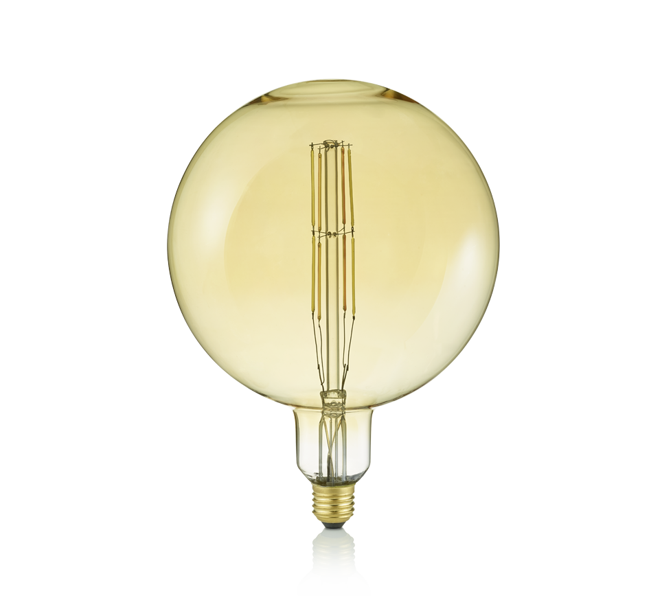 Trio Globe bombilla vidrio ámbar R907-8879