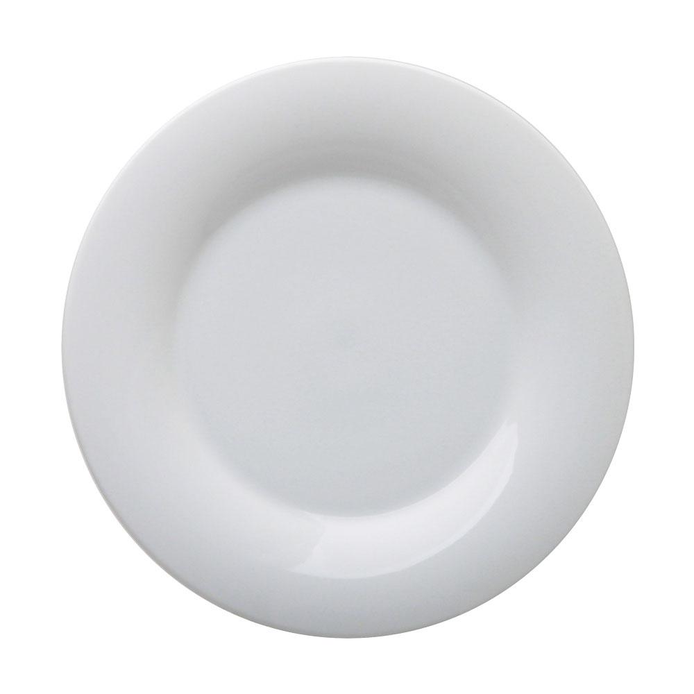 Avet Plato Llano de Porcelana 27,5 cm, Juego de 6 Unidades, Colección Grade