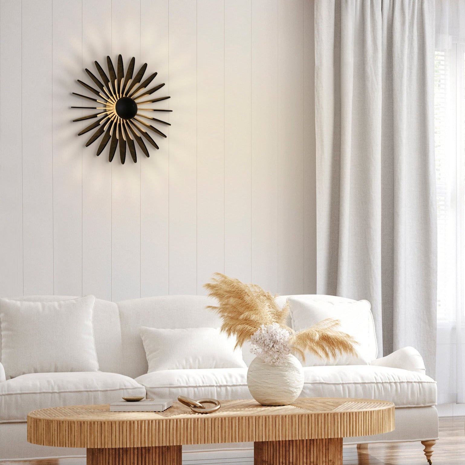 ACB Rosa Del Desierto Aplique 16/3912-45 Negro, LED E27 15W, A3912245N