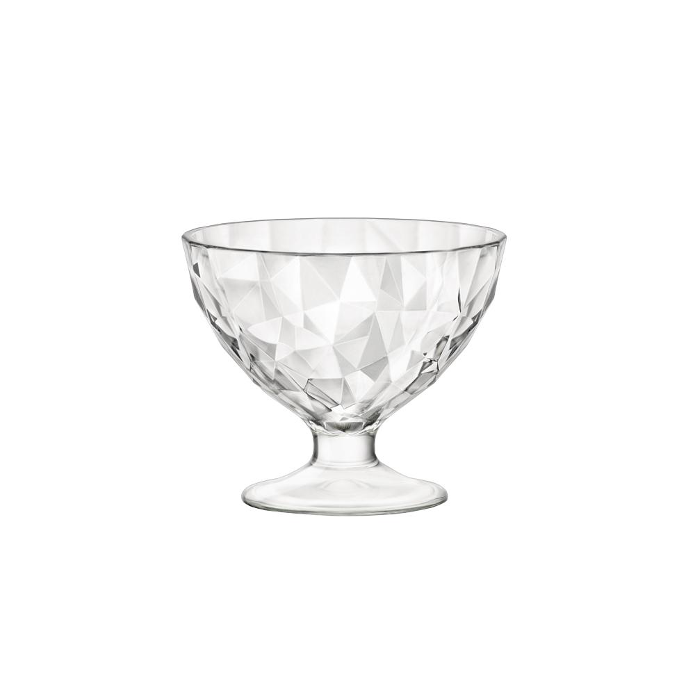 Bormioli Rocco Copa Helado Colección Diamond 225 ml (12 Unidades) 86 mm Altura 102 mm Diámetro Apta Lavavajillas