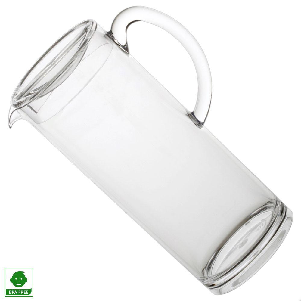 1946 Jarra Acrílica Transparente con Tapa 2 Litros Libre de BPA Colección Giada