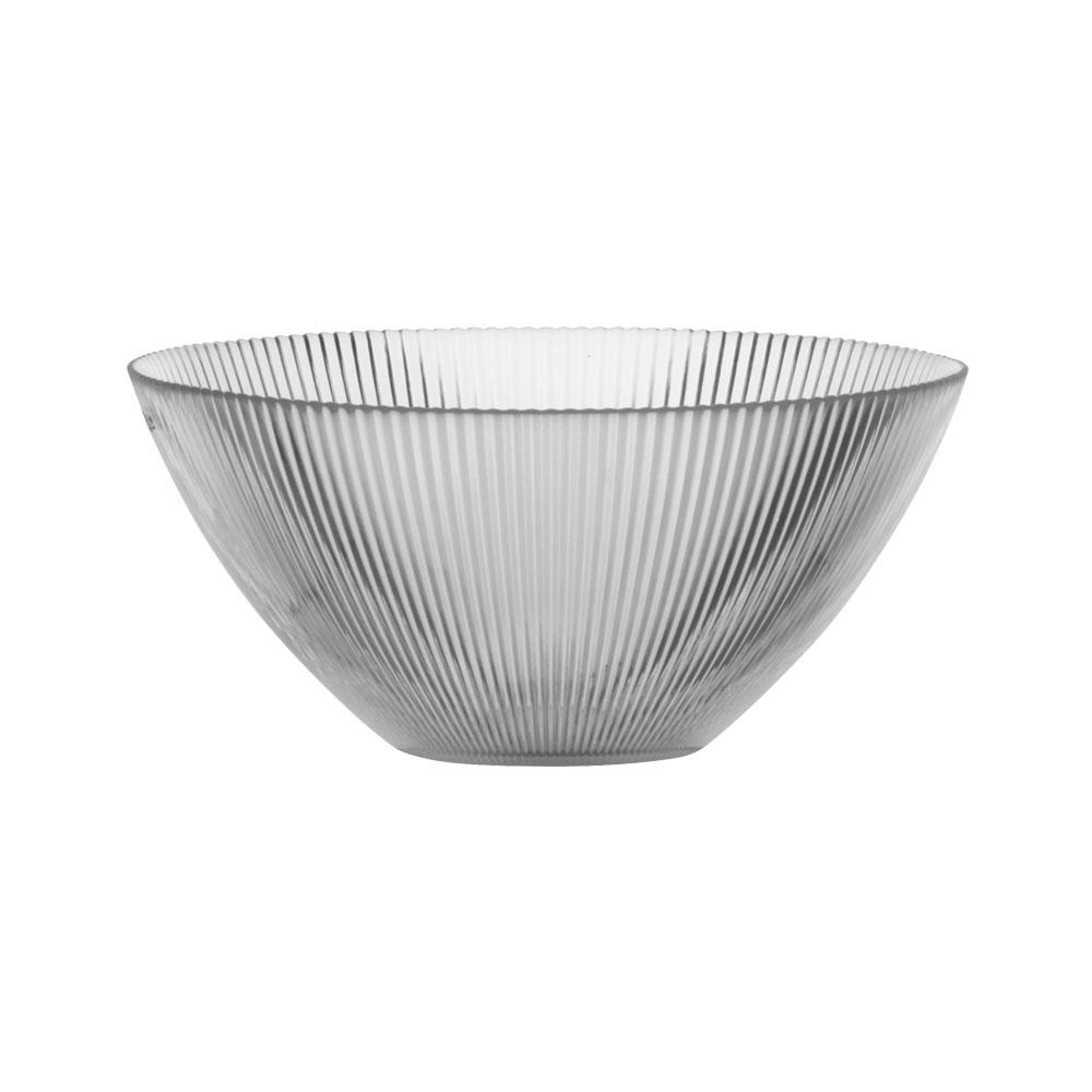 Avet Ensaladera Colección Luce, 22 cm Diámetro, 10 cm Altura, Con Radios en Relieve, Pack 4 Unidades