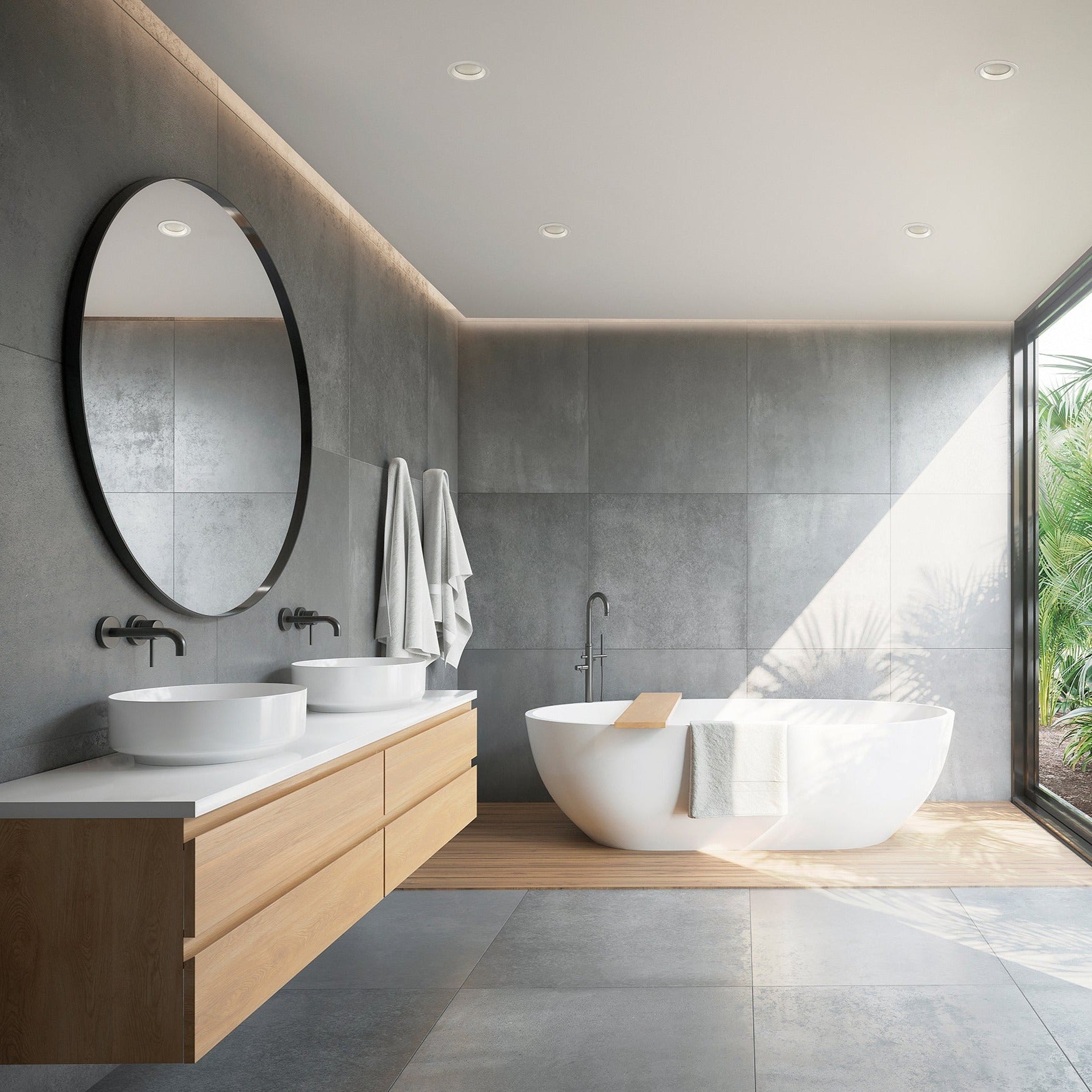 ACB Safe Empotrable 3985/9 Blanco Texturado, LED COB 8W 3000K 730lm, CRI90 I IP65, LED integrado E3985000B