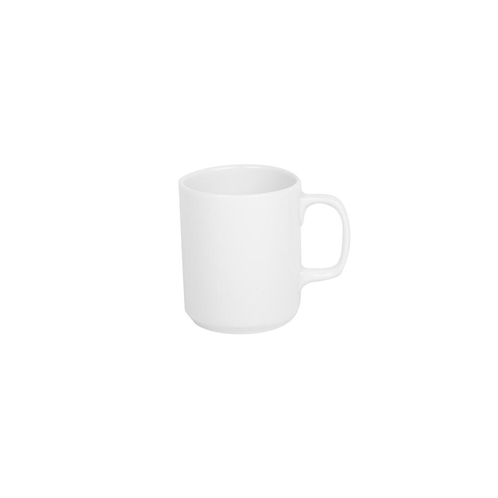 Avet Mug de Porcelana 300 ml - Set de 6 Unidades de la Colección Rim Domestic
