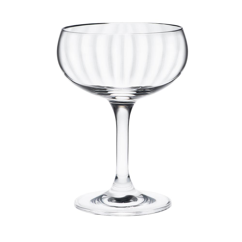 Rona 28 Copa Cóctel 260 ml Set de 6 Unidades Colección Classic Cocktail Estilo Manhattan Años 30
