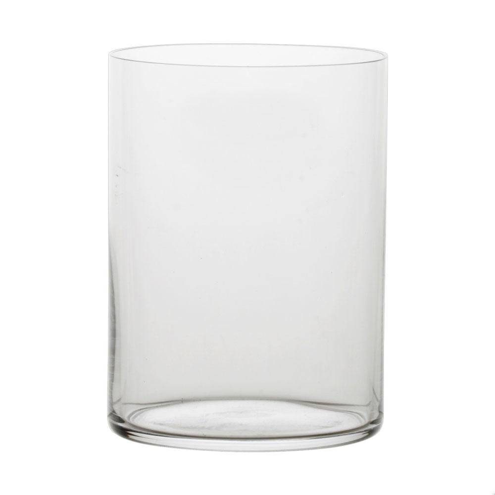 Luigi Bormioli Vaso cilíndrico ligero de 450 ml de la colección Top Class - Pack de 6 unidades, ideal para bar con medidas h.107mm d.79mm