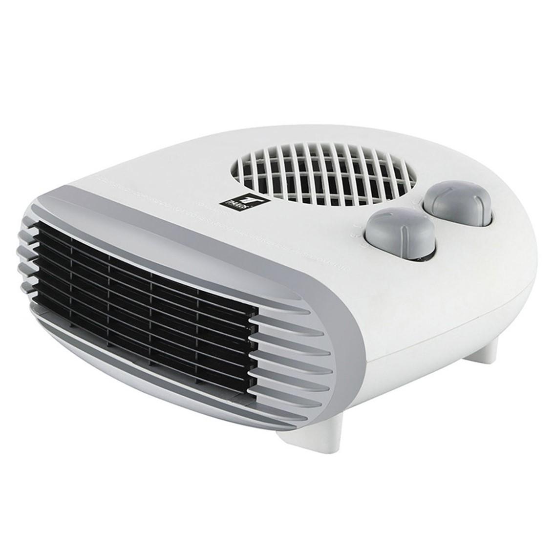 Thulos Termoventilador Eléctrico TH-FH12, 1000W/2000W, 2 Posiciones de Calor, Termostato Regulable