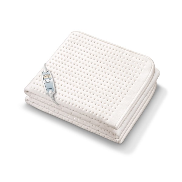 Beurer UB-100 Calientacamas Eléctrico Anti-Alérgico Individual con Regulación de Temperatura y Tamaño Universal