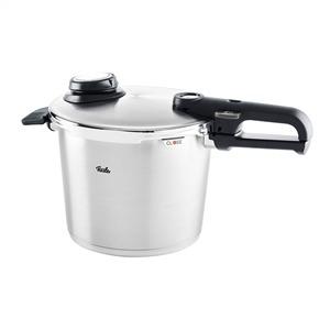 Vitavit 622-412-06-070/0 Olla a Presión Premium 6L con Cestillo y Trípode, Apta para Inducción, Superficie Novogrill