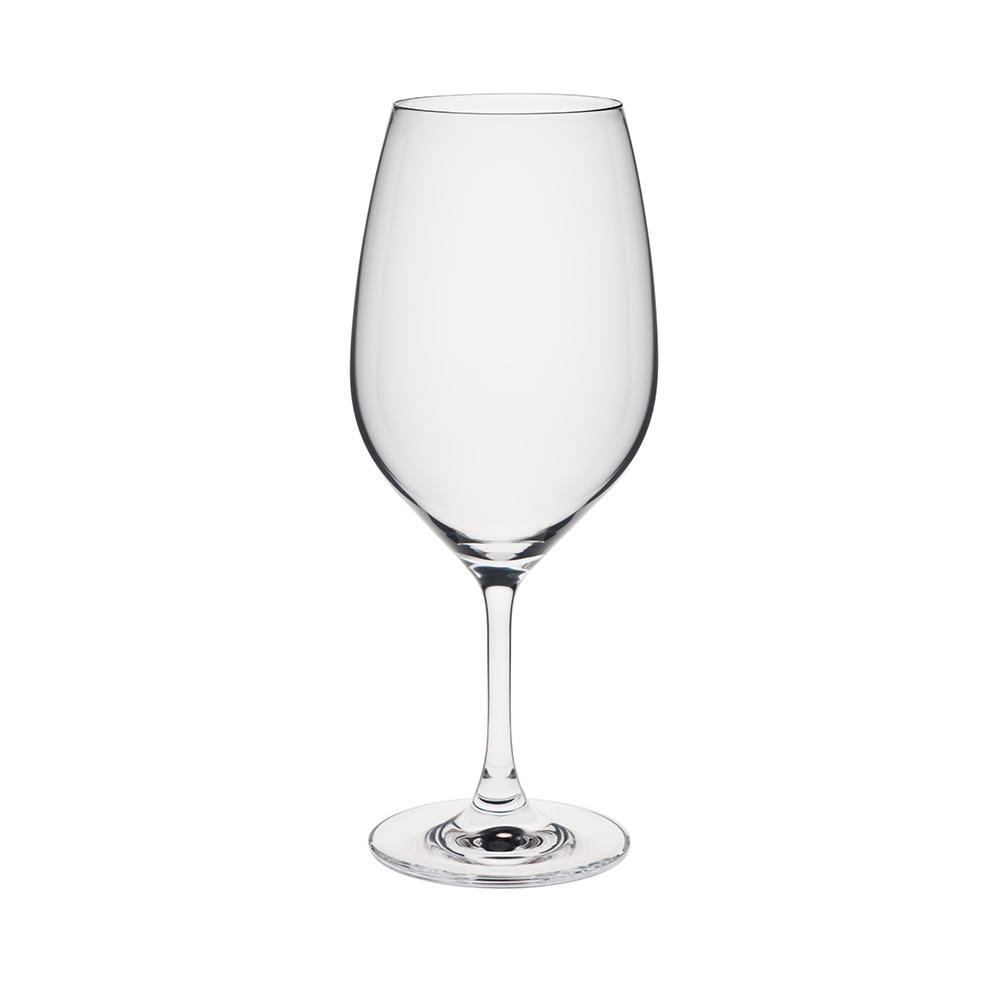Rona 00 Copa Burdeos Edition 590 Ml - Set de 6 Copas de Cristal Profesional 230mm Alto x 94mm Diámetro
