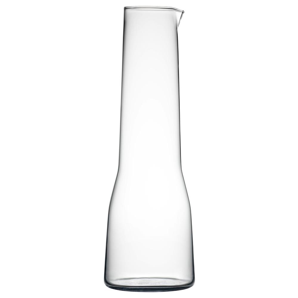 Iittala Botella Essence de Cristal Soplado, 1 Litro, Diseñada por Alfredo Häberli - Pack de 2 Unidades