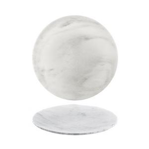 SUMMA Supiedra Plato Blanco 25 cm - Piedra Natural