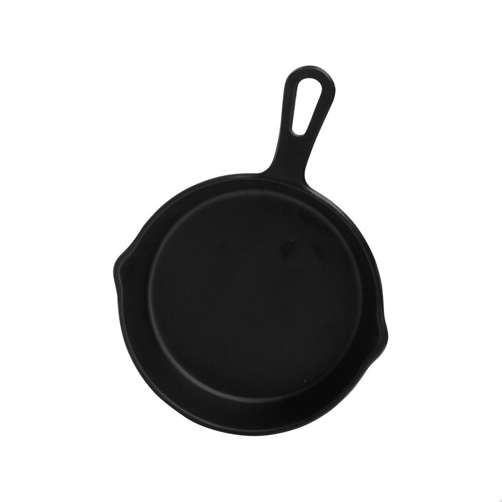 1946 Mini Sartén Melamina Diámetro 12 cm, Pack 6 Unidades, Colección Little Chef, Libre de BPA, Apta para Lavavajillas