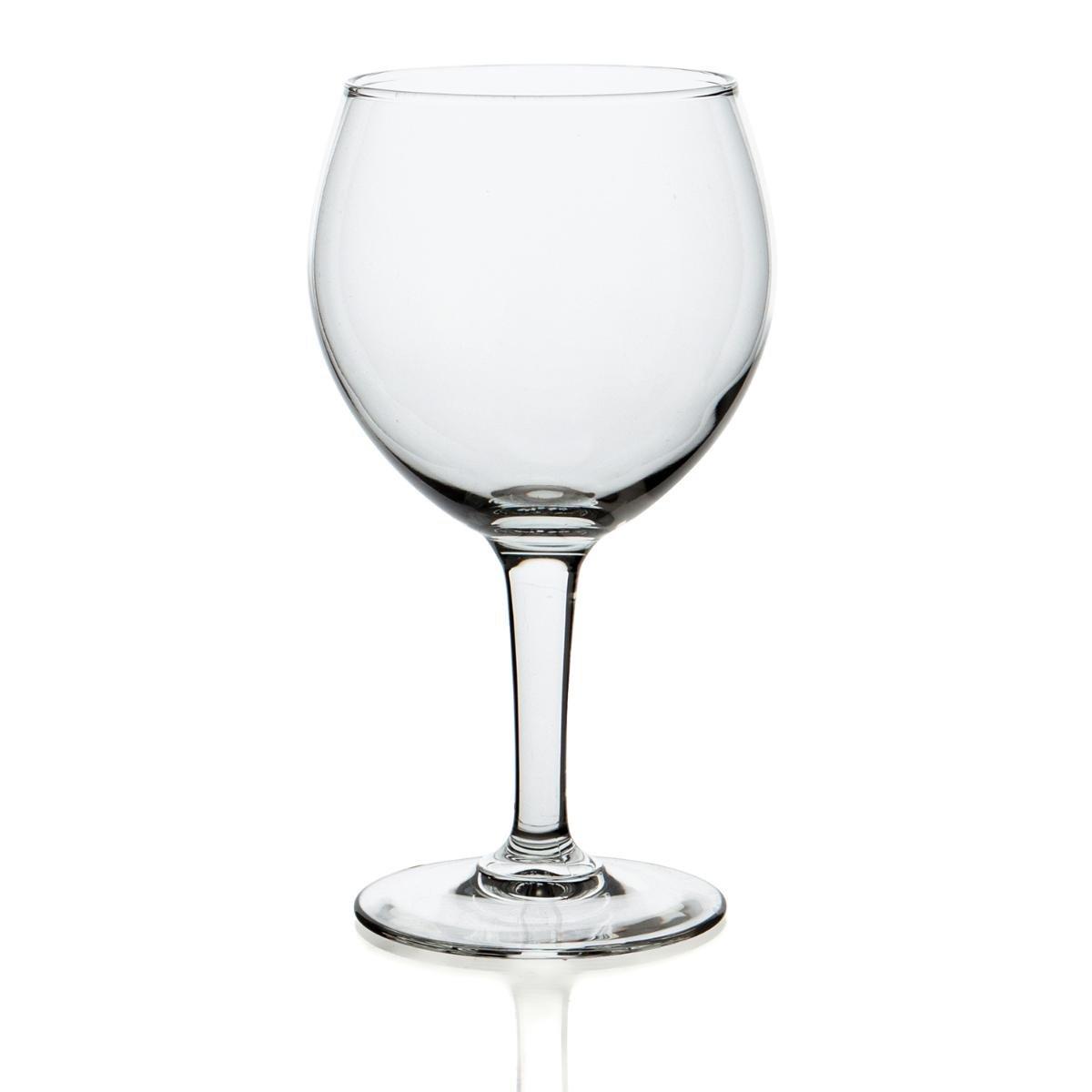 Copas para Combinados de Vidrio Transparente de 62 cL - Set de 6 Piezas Modelo Party